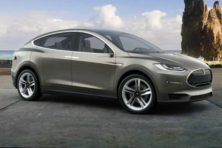Model X: os carros de luxo regularmente exigem reparos antes que possam deixar a fábrica (Tesla/Divulgação)