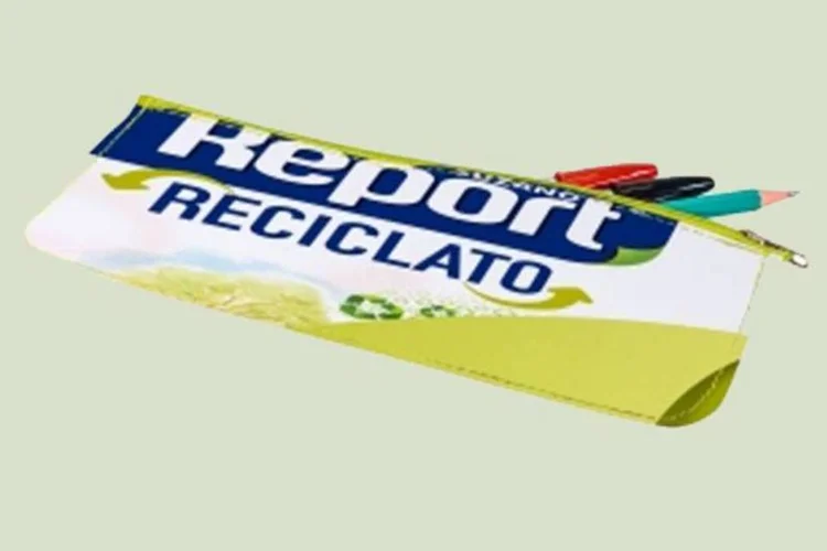 Estojo foi produzido a partir das embalagens descartadas da linha de papéis cut-size da empresa (Divulgação)