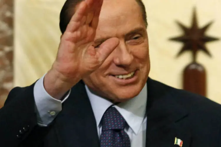 
	Berlusconi:&nbsp;&quot;meus advogados internacionais me garantiram que eu poderei me candidatar&quot;, declarou
 (Alessia Pierdomenico / Bloomberg)