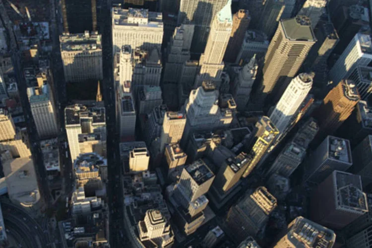 
	Pr&eacute;dios em Manhattan: os alugu&eacute;is est&atilde;o se tornando comuns
 (Andrew Harrer/Bloomberg)