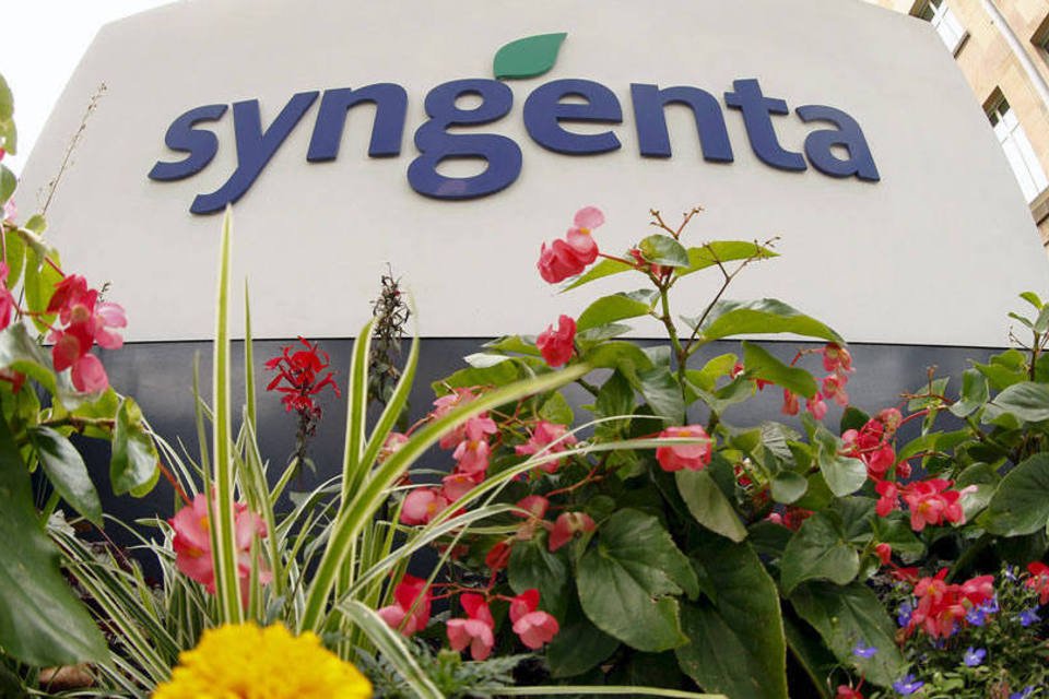 Syngenta: três produtos pertencem à Syngenta, e a fusão com a ChemChina lhe daria uma posição dominante no mercado americano (Arnd Wiegmann/Reuters)