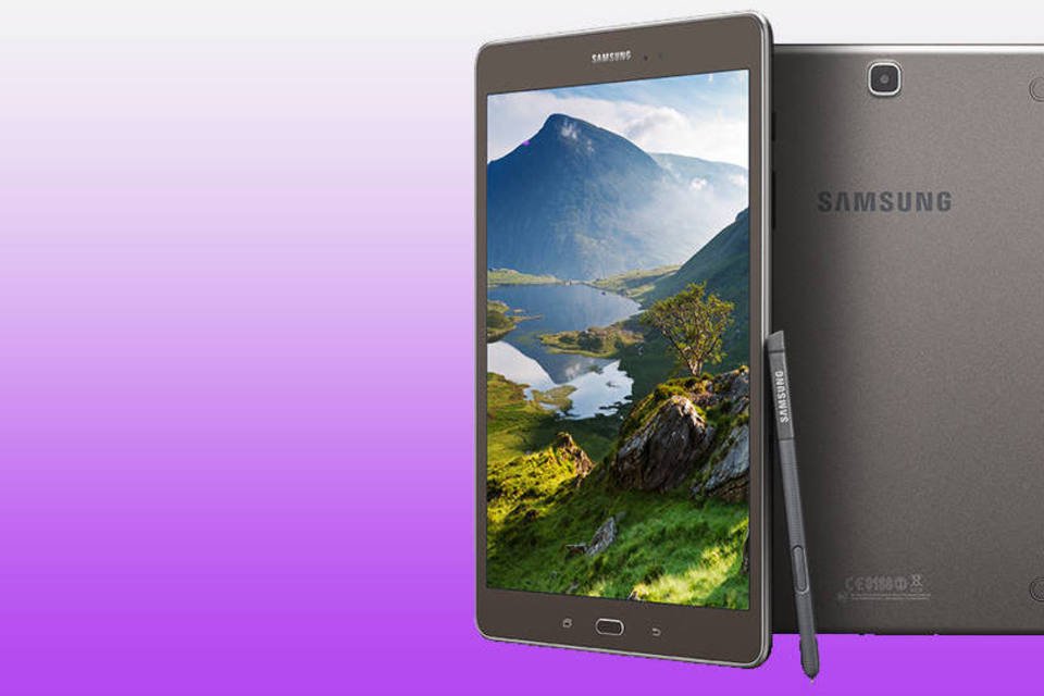Samsung Tab A tem foco em produtividade e bom design