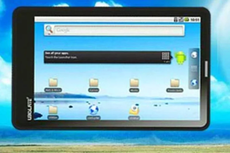 O tablet Aakash, o mais barato do mundo (Reprodução)