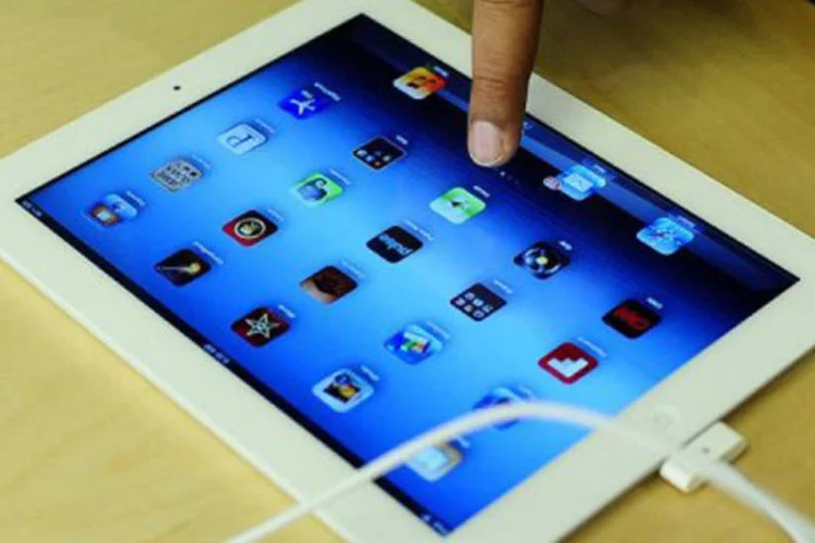 O aparelho é mais caro que o Kindle em 50 dólares, mas continua sendo menor e mais barato que o iPad da Apple (Emmanuel Dunand/AFP)