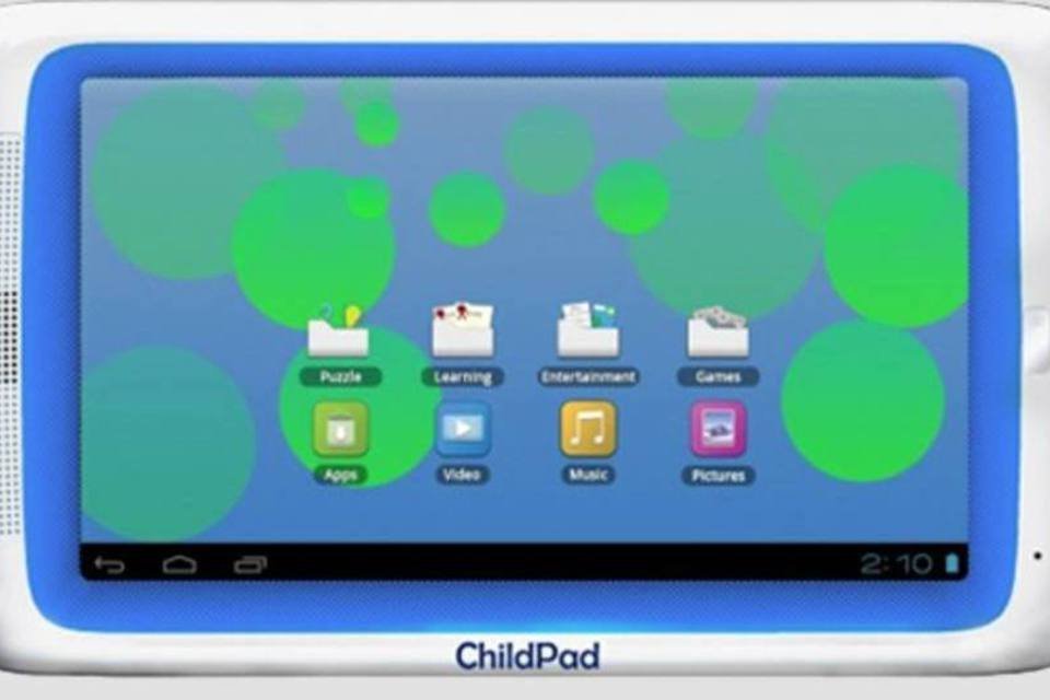 Tablet para crianças vem com Ice Cream Sandwich