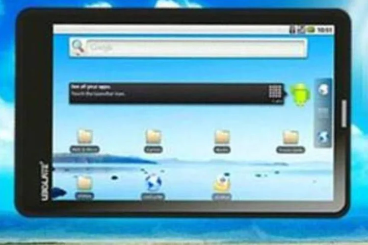Tablet desenvolvido pela Datawind custa 35 dólares e roda sistema operacional Android (Divulgação)