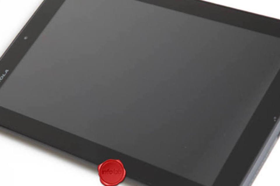 Tablet Xoom 2 Media Edition tem 3 alto-falantes