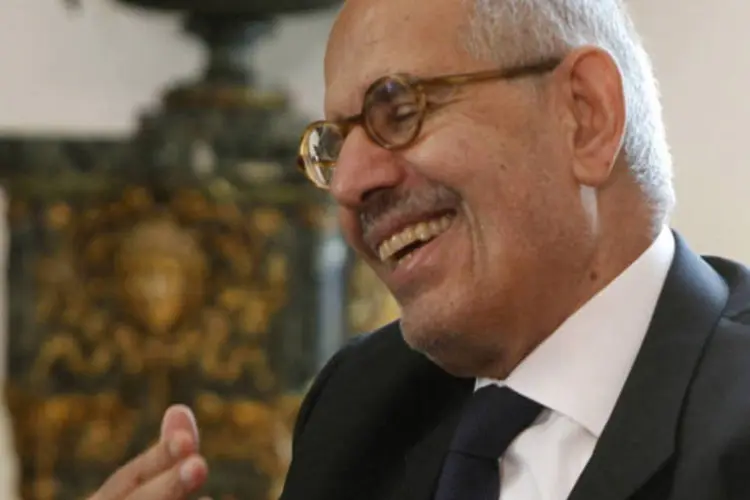 
	O vice-presidente eg&iacute;pcio, Mohamed ElBaradei: &quot;Mursi fracassou, mas a Irmandade Mu&ccedil;ulmana &eacute; ainda parte do processo pol&iacute;tico e gostar&iacute;amos que continuasse sendo&quot;, disse
 (Amr Abdallah Dalsh/Reuters)