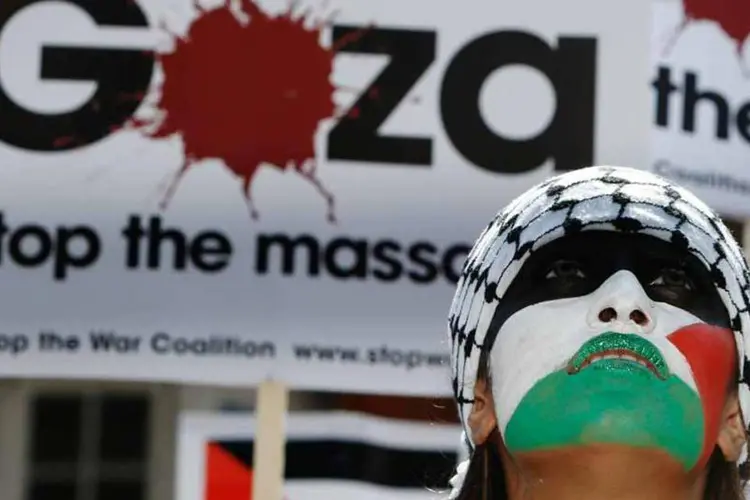 
	Protesto pr&oacute;-Palestina: segundo chanceler italiano, reconhecimento &quot;vir&aacute; de forma e no tempo oportunos&quot;
 (Reuters)