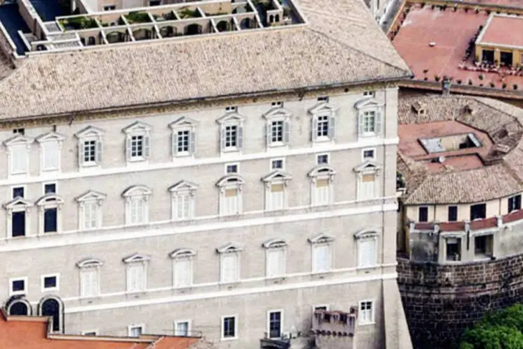 
	Vista externa da torre do Instituto para as Obras Religiosas, o banco do Vaticano: em 2011, o lucro da entidade foi de 20,3 milh&otilde;es de euros&nbsp;
 (Reuters)