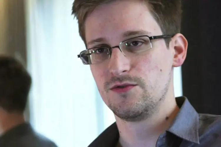 
	Edward Snowden: o ex-consultor, que atualmente est&aacute; em asilo tempor&aacute;rio na R&uacute;ssia, coletou informa&ccedil;&otilde;es quando prestava servi&ccedil;o &agrave; Ag&ecirc;ncia Nacional de Seguran&ccedil;a dos EUA
 (Reuters)