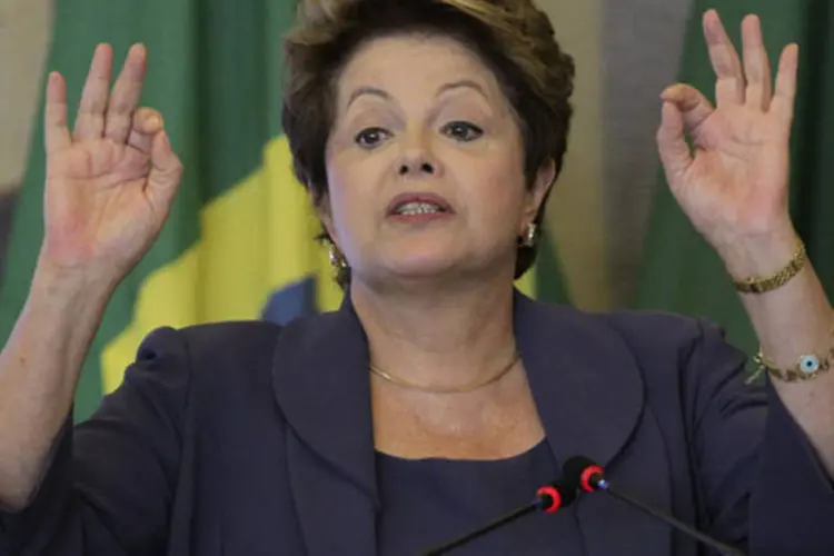 
	Dilma Rousseff: o Bolsa P&oacute;dio &eacute; uma nova categoria do Bolsa Atleta, do Minist&eacute;rio do Esporte, e faz parte do Plano Brasil Medalhas, que investir&aacute;, at&eacute; 2016, mais de R$ 1 bilh&atilde;o no esporte
 (Ueslei Marcelino/Reuters)