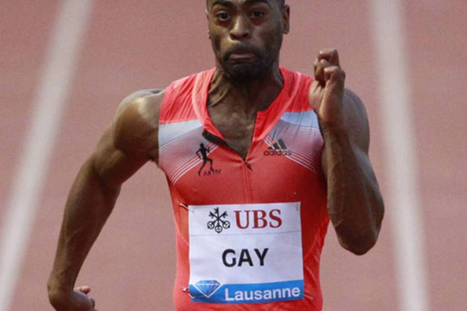 Adidas suspende patrocínio de Tyson Gay após doping