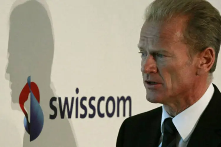 Swisscom: tecnologia blockchain mantém o registro de transações através de uma rede de computadores (Arnd Wiegmann/Reuters/Reuters)