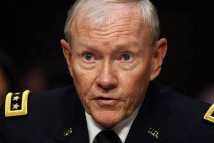 
	O chefe do Estado-Maior Conjunto dos Estados Unidos, general Martin Dempsey: &quot;muito esfor&ccedil;o agora ser&aacute; necess&aacute;rio para recuperar a cidade&quot;
 (Larry Downing/Reuters)