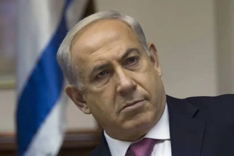 
	O primeiro-ministro de Israel, Benjamin Netanyahu: &quot;qualquer um que nos ataque ou tente nos atacar ser&aacute; alcan&ccedil;ado&quot;, afirmou
 (Ronen Zvulun/Reuters)