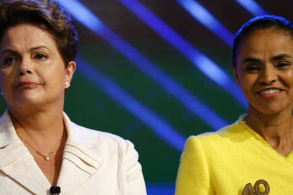 Marina promete em debate 13º salário para Bolsa Família