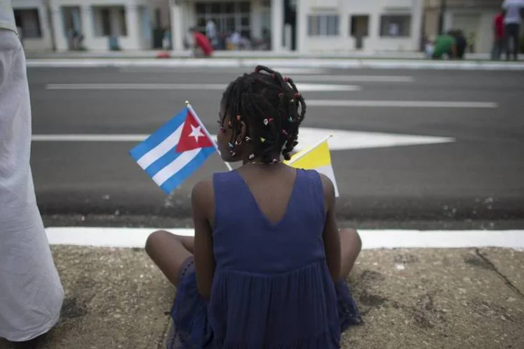 
	Papa Francisco em Cuba: &quot;Pedimos ao Papa a paz e tranquilidade, que o mundo de una, e que nos ajude a recuperar a base&quot;
 (REUTERS/Stringer)