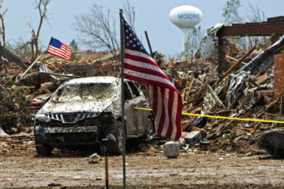 Classificação de tornado em Oklahoma sobe para maior nível
