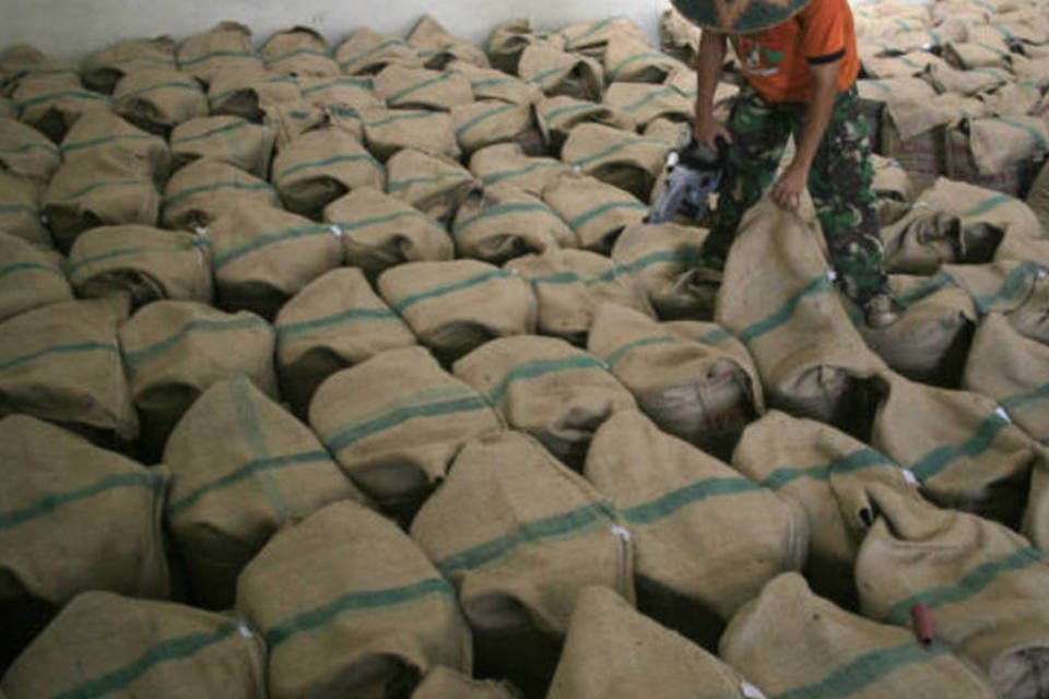 Exportações de café da Indonésia devem cair até 10% em 2016