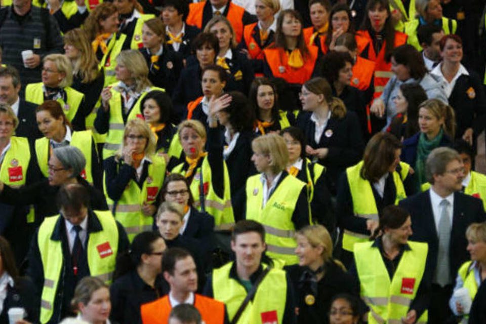 Sindicato ameaça companhia aérea Lufthansa com novas greves