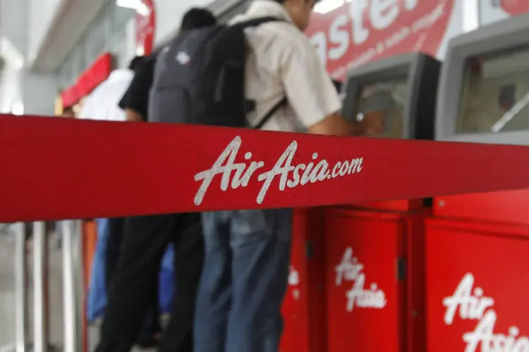 
	Check-in da AirAsia: as &uacute;ltimas coordenadas foram no mar
 (Pius Erlangga/Reuters)