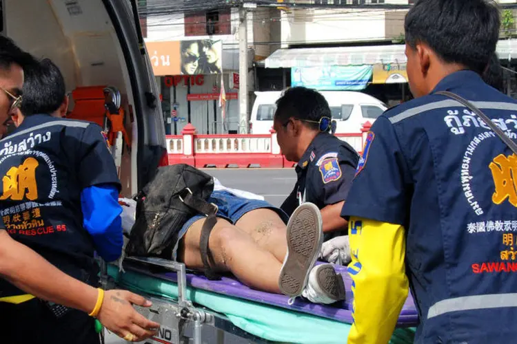 Explosões: (Thailand.Dailynews/Reuters)