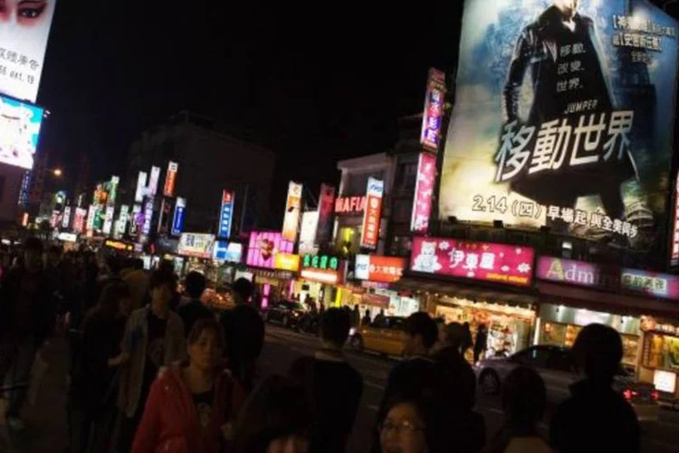 
	Vista de Taipei, Taiwan: na compara&ccedil;&atilde;o com o trimestre imediatamente anterior, o PIB foi de 0,59%
 (Getty Images)