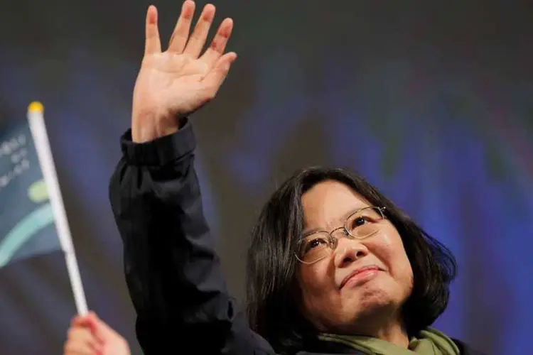 Tsai Ing-wen irá passar pelos Estados Unidos a caminho de e na volta de Honduras, Nicarágua, Guatemala e El Salvador (REUTERS/Damir Sagolj/Reuters)