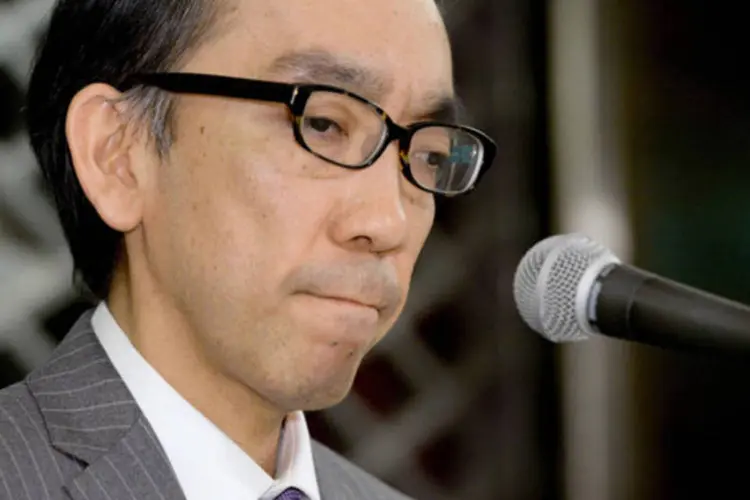 Takashi Niigaki, ghost-writer: músico erudito Mamoru Samuragochi foi durante anos considerado um exemplo inspirador por continuar compondo apesar dos problemas auditivos (Reuters)