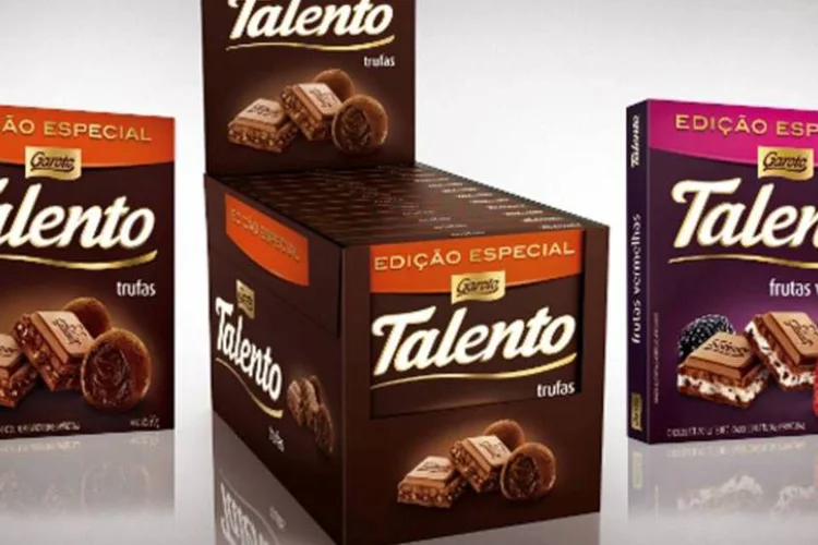 Para atrair a atenção do público brasileiro, as embalagens de Talento também foram reformuladas e apresentam um novo design (Divulgação)