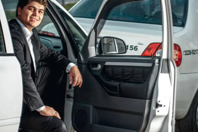 
	O empreendedor Tallis Gomes, da Easy Taxi
 (Alexandre Severo/EXAME.com)