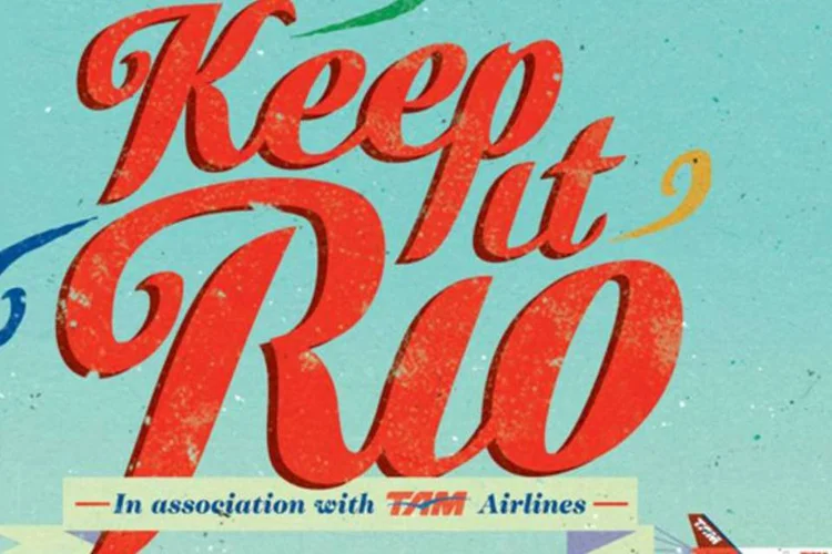 Ação da TAM em Londres: Promoção dará uma passagem de ida e volta ao Rio de Janeiro, com direito a acompanhante (Divulgação)