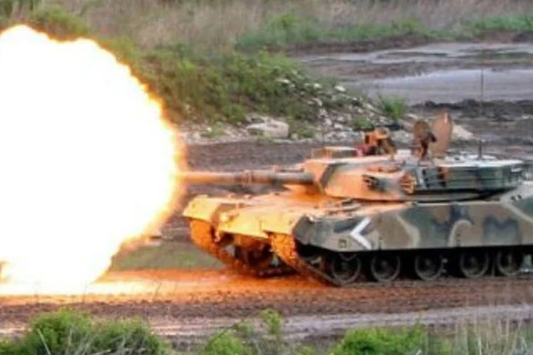 Tanque da Coréia do Sul: manobras elevam a temperatura na fronteira com a Coréia do Norte (AFP)