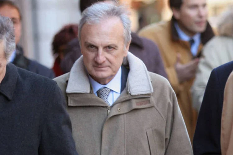 Calisto Tanzi  foi condenado pela quebra da empresa alimentícia italiana em dezembro de 2003, quando foi criado um buraco financeiro de 14,5 bilhões de euros (Getty Images)