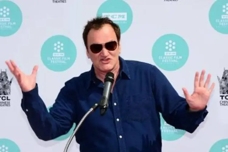 Tarantino: para juiz, não há provas que "estabeleçam uma infração direta por parte de um terceiro agente", ou que o Gawker tenha violado diretamente os direitos autorais (Frederic J. Brown/AFP)