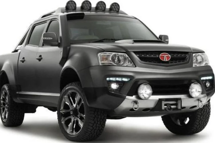 Um dos exemplos seá o Tata Nexon, um conceito de SUV compacto revelado no Salão do Automóvel de 2014 Delhi no início deste ano (Divulgação)
