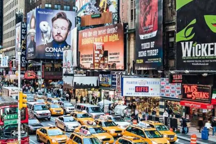 Taxistas em Nova York: o sindicato foi à Justiça para tentar proibir o Uber  (Gardel Bertrand/Corbis/Latinstock)