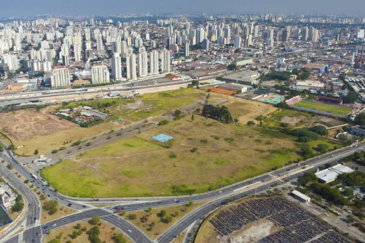 Terreno onde será erguido o Jardim das Perdizes: maior projeto imobiliário da cidade (Rogério Santos/Divulgação)