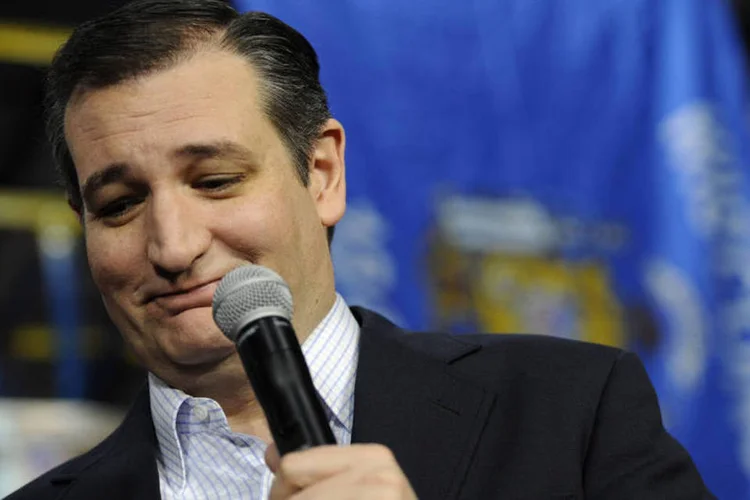 
	Ted: Cruz, de 45 anos, disse que iria &quot;responder de acordo&quot; caso eleitores escolhessem por ele na elei&ccedil;&atilde;o prim&aacute;ria republicana em Nebraska
 (Mark Kauzlarich / Reuters)