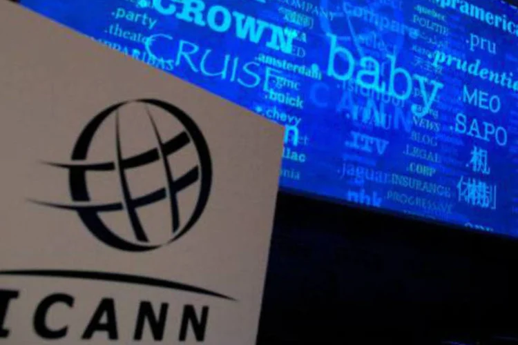 Conferência de imprensa da ICANN: "foram roubados os e-mails de vários funcionários", disse a agência (Andrew Cowie/AFP)