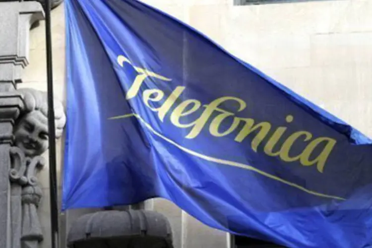 Benefícios financeiros e fiscais entre a Vivo e a Telefónica estão previstos ente 1 bilhão e 1,5 bilhão de euros (Arquivo/AFP)