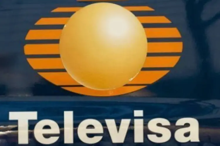 O canal mexicano Televisa, a maior emissora de língua espanhola, deixou a tela em preto durante uma hora (AFP/Omar Torres)