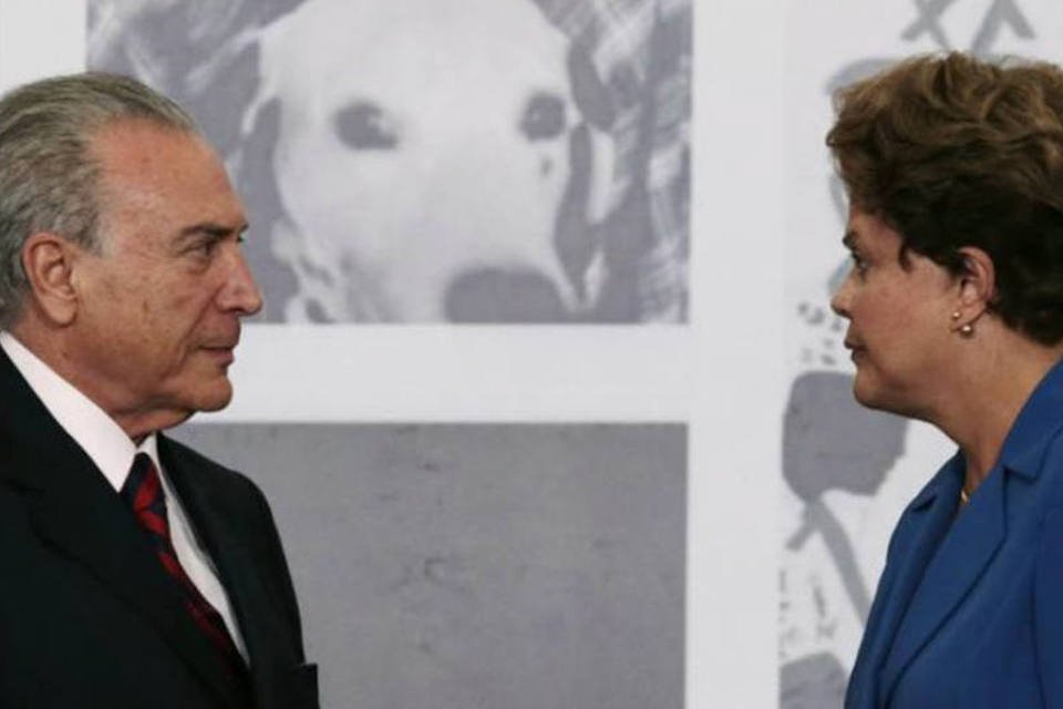 Dilma e Temer têm encontro reservado no Planalto