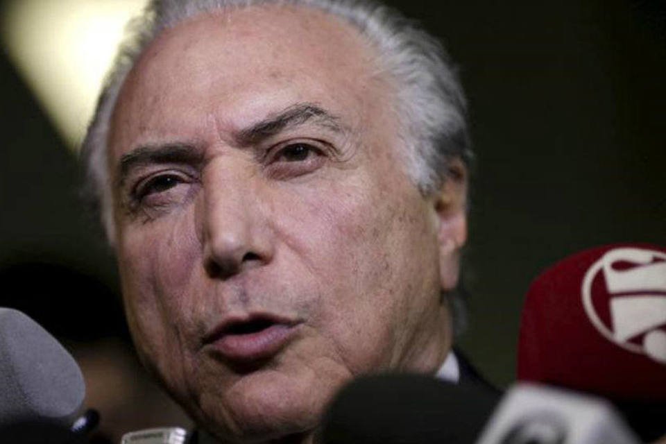 Temer diz apoiar investigação e não ter medo de revelações