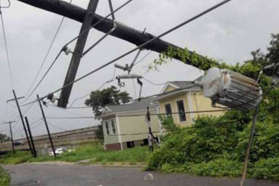 EUA: tempestade tropical Lee chega ao estado da Louisiana