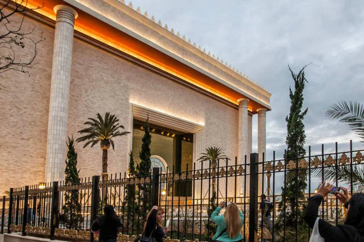 
	Templo: a associa&ccedil;&atilde;o dos termos &quot;anticristo&quot; e &quot;sinagoga de Satan&aacute;s&quot; ao nome do Templo foi amplamente comentada nas redes sociais e divulgada pela imprensa no fim de julho
 (Rafael Neddermeyer/ Fotos Públicas)