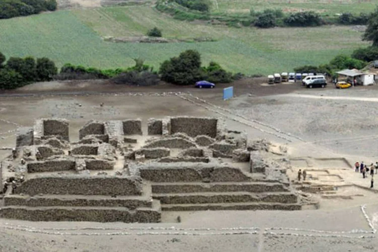 
	Acredita-se que o templo tenha cerca de 5 mil anos
 (AFP/ Ho)