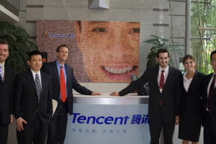 Equipe da Tencent (Flickr/EXAME.com)