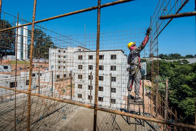 Obra da Tenda em São Paulo (Germano Luders/Exame)